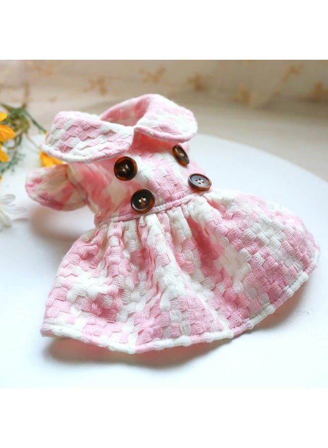 Sweet Cathy Pet Cat Dog Dress Apparel Clothes Doll Collar Elegant Skirt Cute Clothing Costume - Image 3