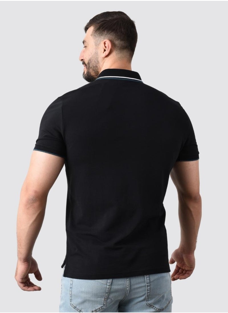 GIORDANO - Men's Napoleon Polo - Image 1