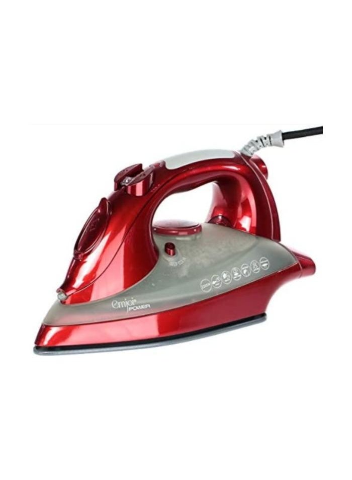 Emjoi Power Steam Iron 2200W with Ceramic Soleplate, Vertical Steam, Steam Burst, Anti-Drip, Self-Clean, Adjustable Thermostat, 220-240V - Image 3