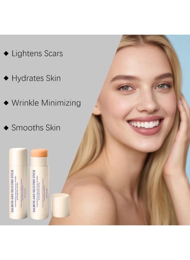 Diva Stuff 2PCS Multi Balm, Wrinkle Removal Collagen Stick,Scar removal, Collagen Moisturing Stick, Anti-aging, Hydrating, Firming Skin, Suitable for Eyes,Face,Neck - Image 4