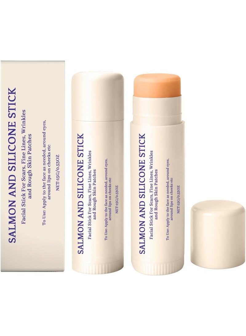 Diva Stuff 2PCS Multi Balm, Wrinkle Removal Collagen Stick,Scar removal, Collagen Moisturing Stick, Anti-aging, Hydrating, Firming Skin, Suitable for Eyes,Face,Neck - Image 1