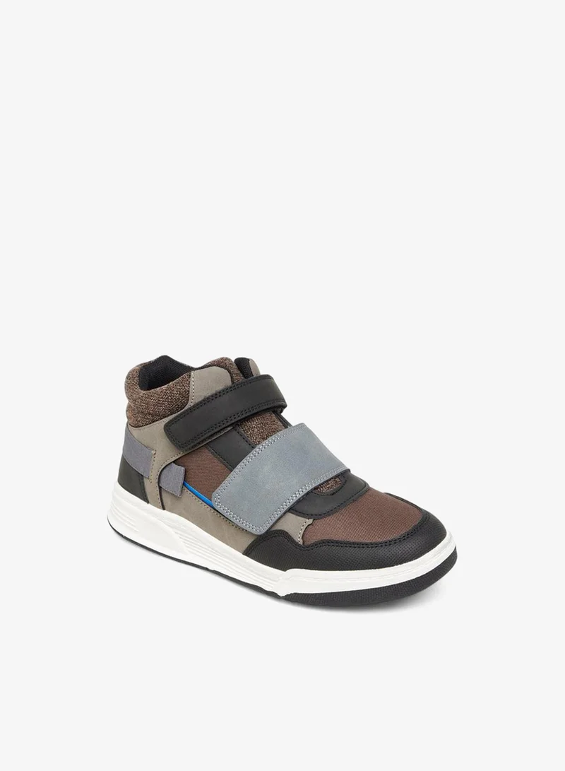 LBL by Shoexpress Boys Panelled High Cut Sneakers