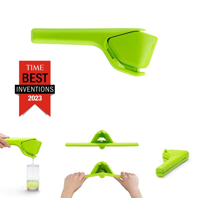 Dreamfarm Original Lime Fluicer Easy-Squeeze Fold-Flat Citrus Juicer - 9 Inch, Suits Lime Only - Image 3
