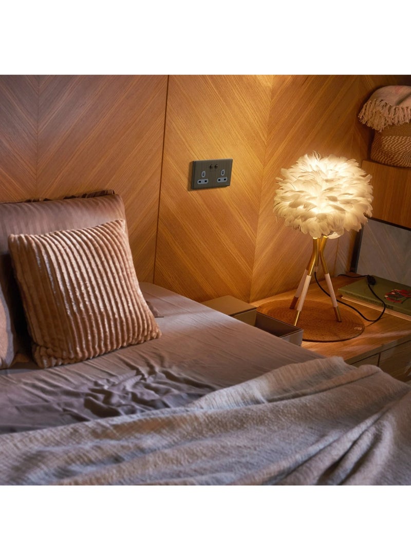 Schneider Electric Unica X Switched Socket - Antique Brass - Image 4