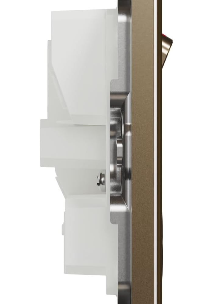 Schneider Electric Unica X Switched Socket - Antique Brass - Image 2