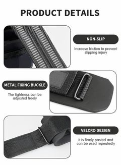 GROIC Lifting Wrist Straps for Weightlifting Power Weight Lifting Wrist Wraps for Weightlifting, Bodybuilding, Powerlifting, Strength Training, Deadlifts Straps  - Image 3