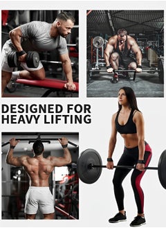 GROIC Lifting Wrist Straps for Weightlifting Power Weight Lifting Wrist Wraps for Weightlifting, Bodybuilding, Powerlifting, Strength Training, Deadlifts Straps  - Image 5