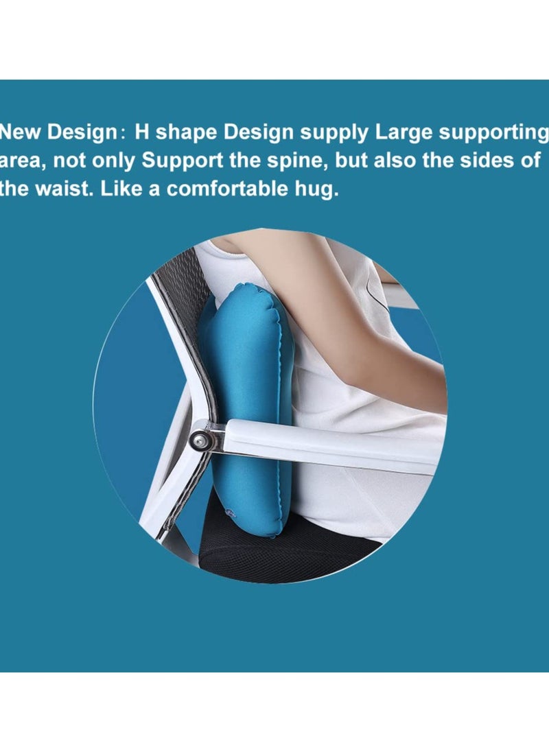 Inflatable Lumbar Support, Travel Waist Air Pillow Inflatable Waist Pillow Lumbar Support Pillow Waist Comfort Inflatable Air Pillow for Journey Traveling Airplanes/Cars/Buses/Trains/Office - pzsku/Z37DA58EE896AE023CD24Z/45/_/1698665842/7573cfc5-e8d8-42f7-adf4-1d2593f42414