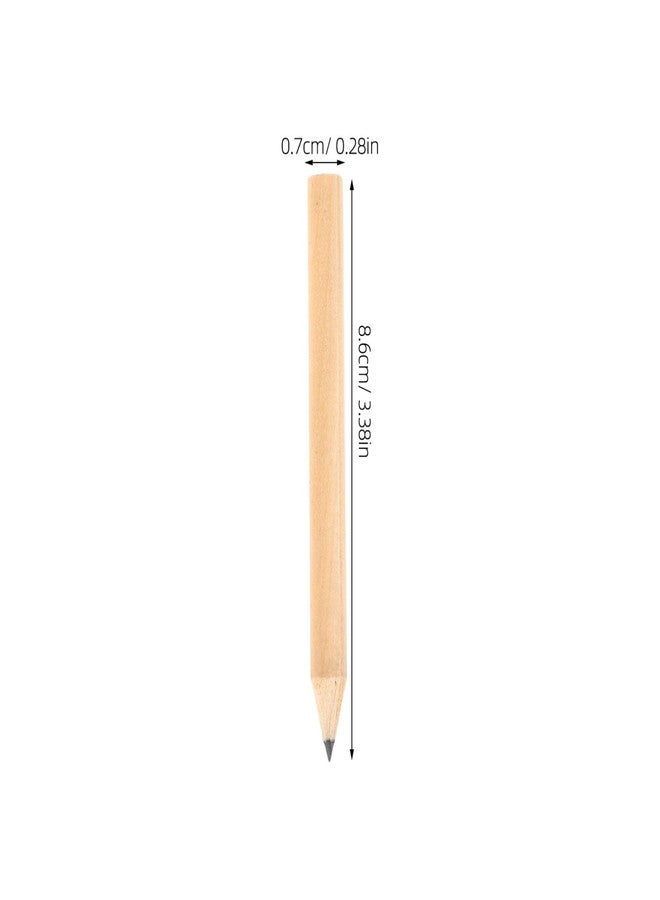 Toddmomy 50pcs Golf Pencils, Natural Wooden Half Pencils Mini Short Small for Kids Bridal Shower School Office Writing Drawing A - Image 4