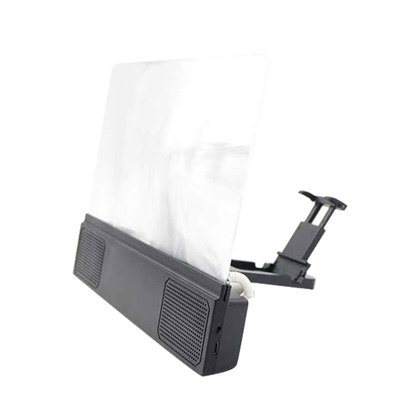 12inch Mobile Phone Screen Amplifiers 3D Video Large-screen Magnifier with Speaker Phone Screen Amplifier - Image 1