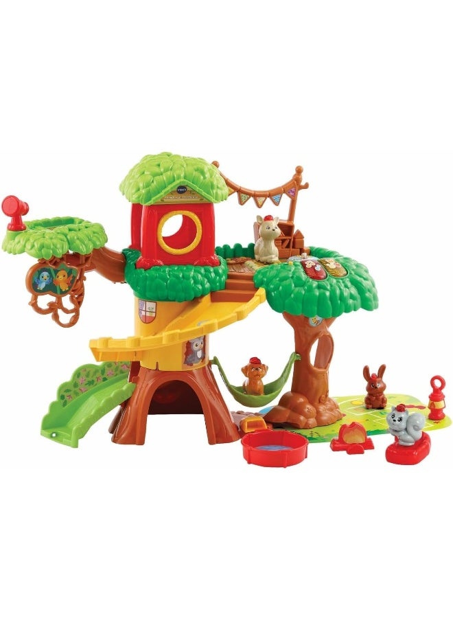 vtech 515103 Animal Fun Treehouse, Interactive Toy For Kids With Phrases And Sounds, Suitable For Boys And Girls 1, 2, 3, 4+ Years  - Image 1