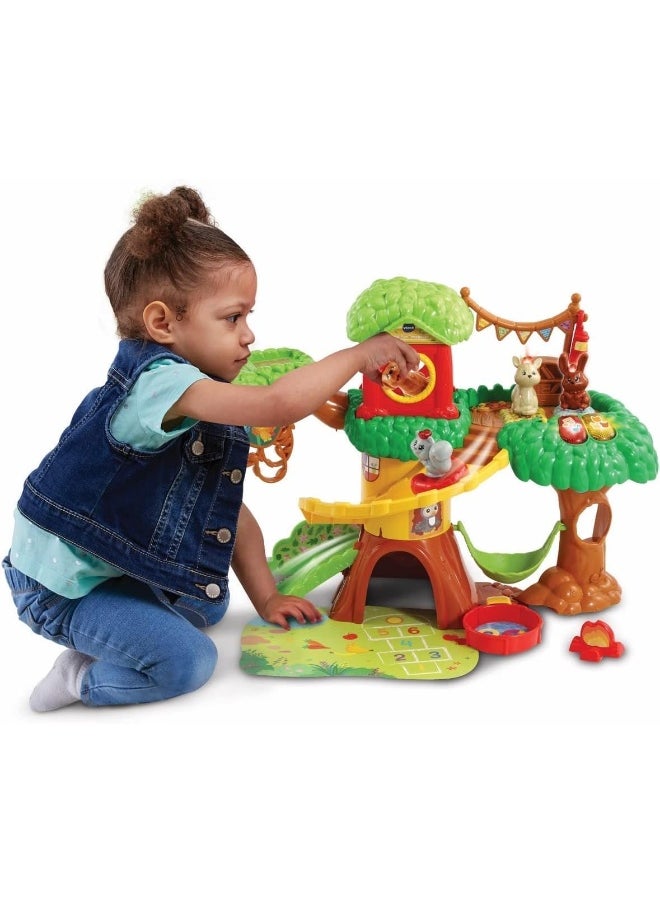 vtech 515103 Animal Fun Treehouse, Interactive Toy For Kids With Phrases And Sounds, Suitable For Boys And Girls 1, 2, 3, 4+ Years  - Image 3