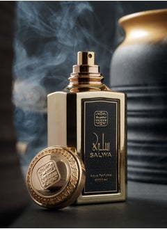 Naseem Salwa Aqua Eau De Parfum 100ml - Unisex Arabian Perfume with Long-Lasting Scent, Luxurious Fragrance for Men & Women, Ideal Gift, Fresh Citrus & Warm Woody Notes  - Image 1