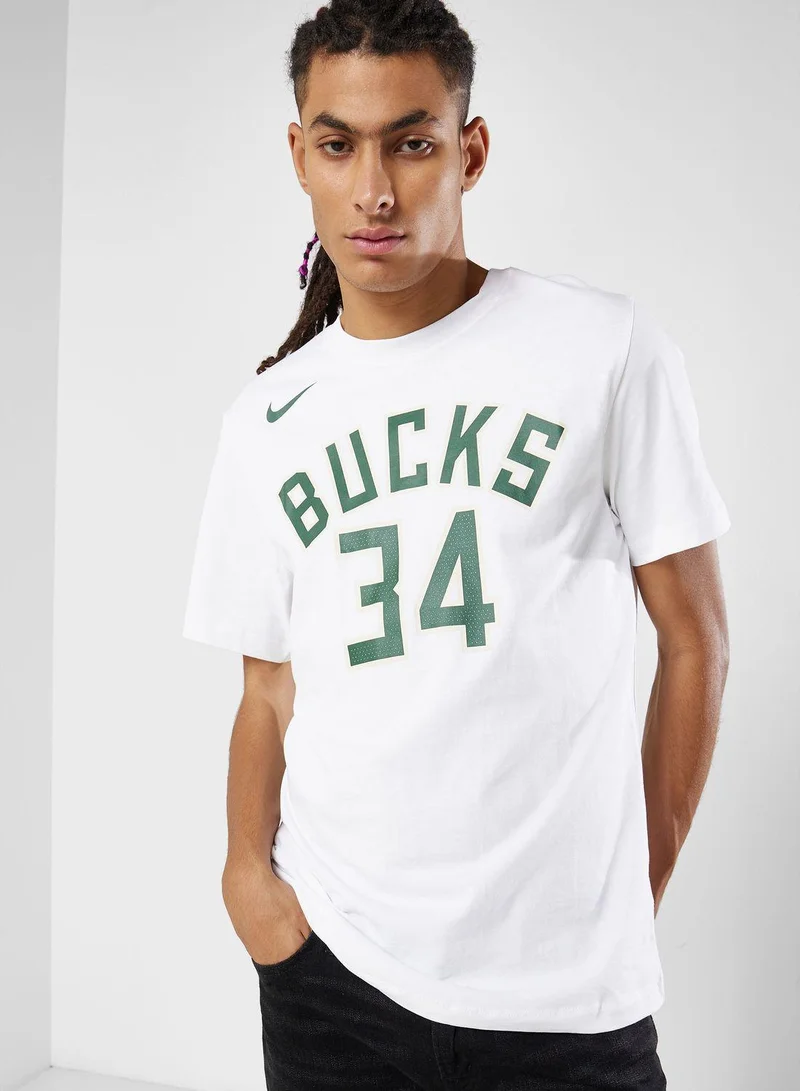 Nike Men's NBA Milwaukee Bucks T-Shirt