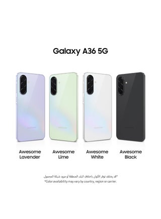 جالاكسي A36 5G ثنائي الشريحة ليموني رائع 8 جيجابايت رام 128 جيجابايت - نسخة الشرق الأوسط - view 3