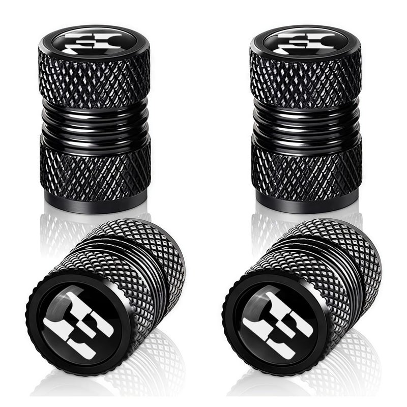 JULOPO Car Wheel Tire Valve Stem Caps Aluminum Alloy Tire Air Caps Cover Compatible with Stinger Accessories - Image 3