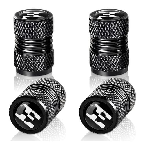 JULOPO Car Wheel Tire Valve Stem Caps Aluminum Alloy Tire Air Caps Cover Compatible with Stinger Accessories - Image 1