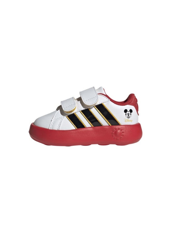 Adidas Grand Court Mickey Cf I White Sportswear Shoes For Infant 3K  - Image 2