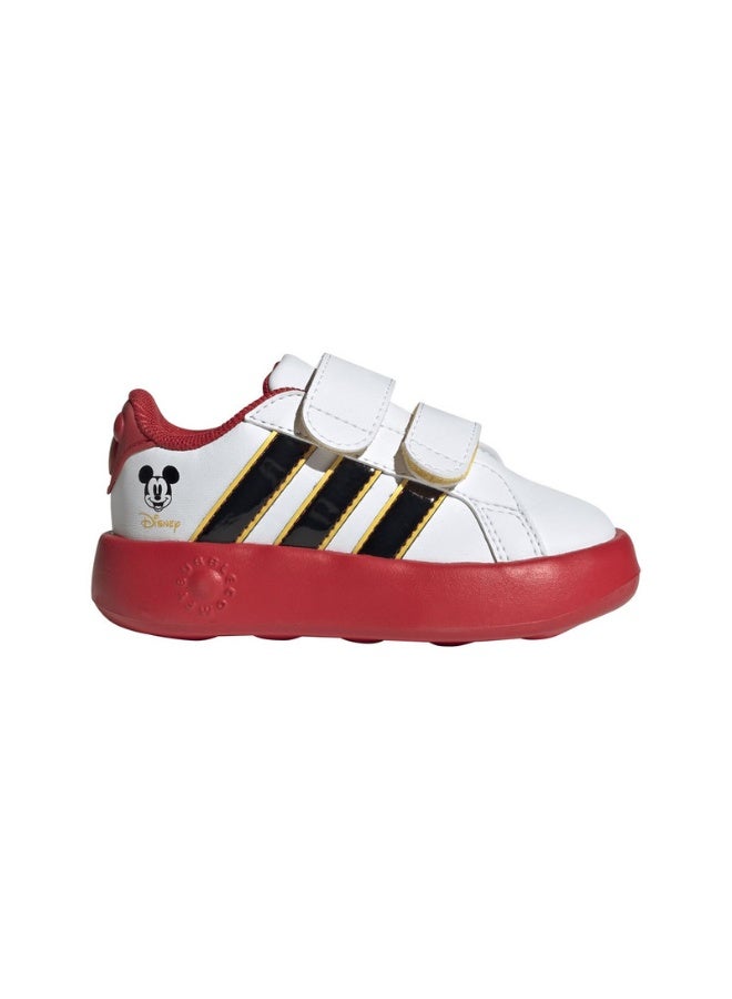 Adidas Grand Court Mickey Cf I White Sportswear Shoes For Infant 3K  - Image 3
