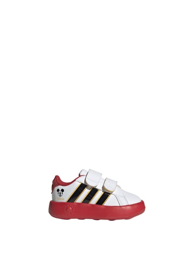 Adidas Grand Court Mickey Cf I White Sportswear Shoes For Infant 3K  - Image 4