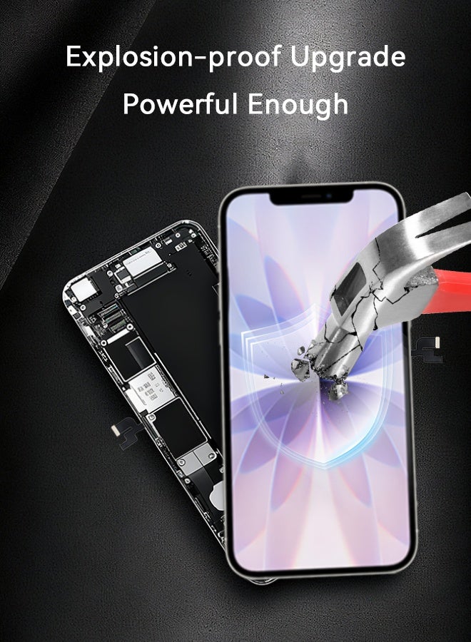 iPhone 11 Screen Replacement Kit，3D Touch LCD Screen Display 6.1 inch Digitizer Frame Assembly can move IC without pop-up window, with iPhone 11(A2111, A2223, A2221) - Image 2