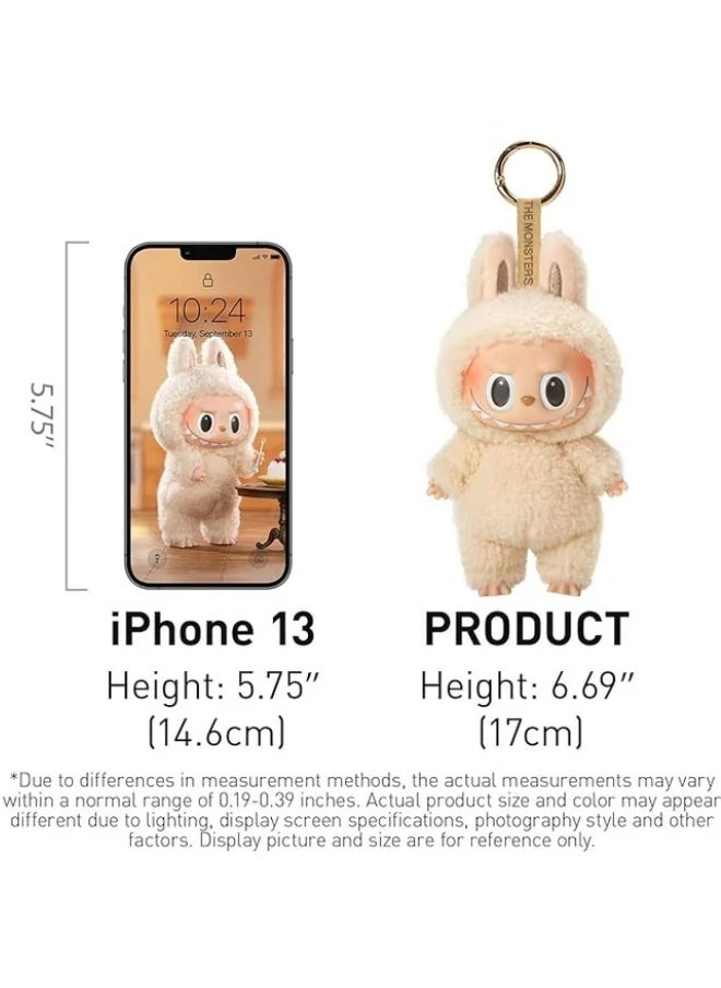 Labubu THE MONSTERS 1st Generation Exciting Macaron Series,Collectible Toy Art,17cm Fun Plush Vinyl Toy