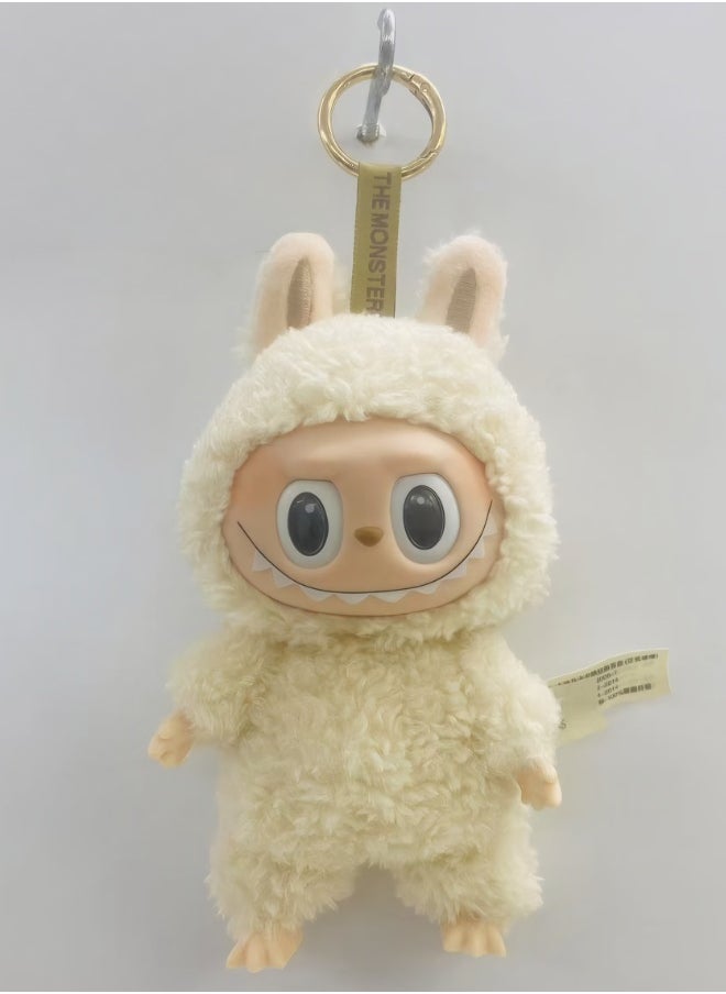 Labubu THE MONSTERS 1st Generation Exciting Macaron Series,Collectible Toy Art,17cm Fun Plush Vinyl Toy