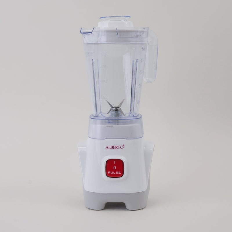 ألبرتو خلاط كهربائي سعة 1.25 لتر، 350 واط، سرعة واحدة، أبيض - Image 2