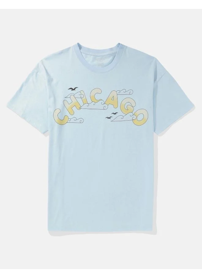 American Eagle Graphic Crew Neck T-Shirt