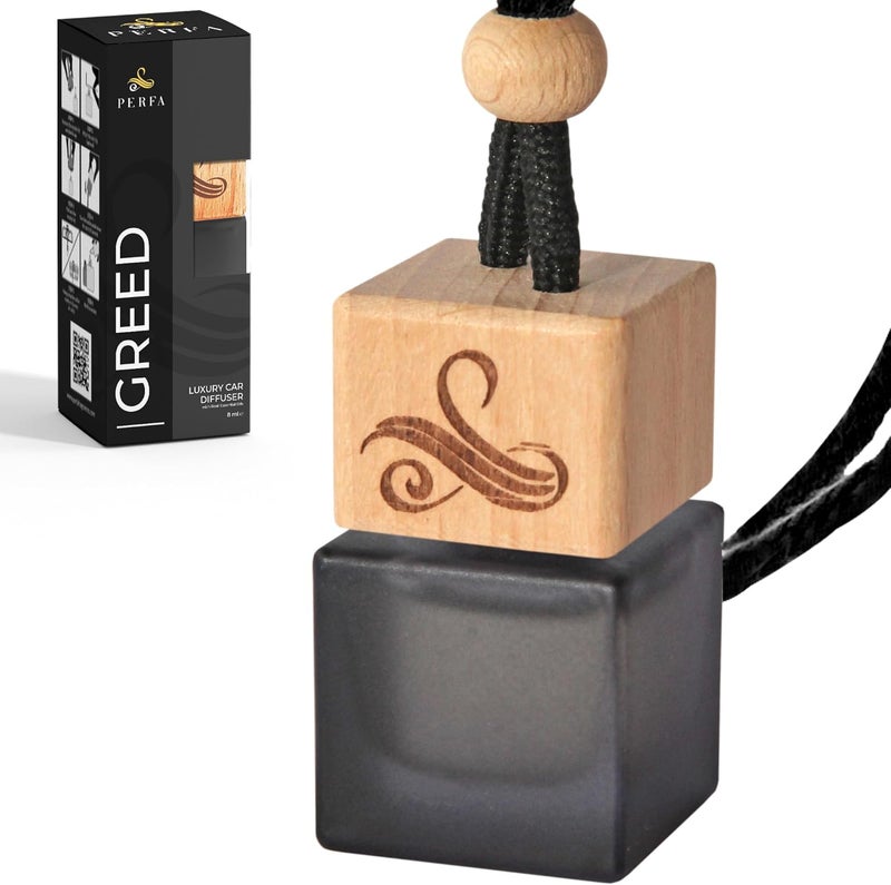 Perfa Greed Luxury Car Air Freshener - Strong Odor Eliminator Inspired by Aventos Perfume - Image 1