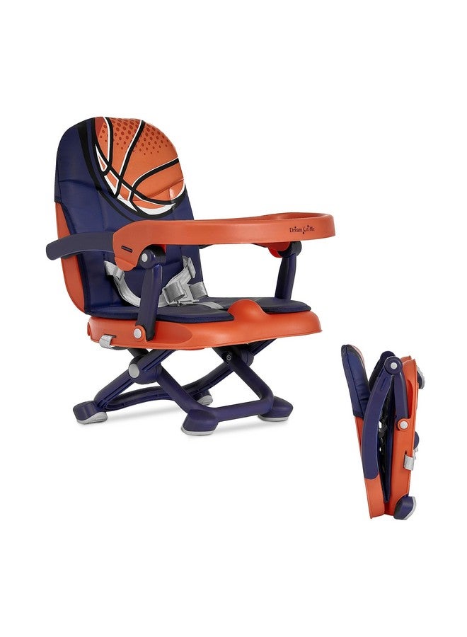 Dream On Me Munch N Go Booster Seat for Dining Table, Lightweight Compact Fold Travel Booster Seat, 3-in-1 Convertible, Four Level Height Adjustment and Easy Tray Removal - Image 1