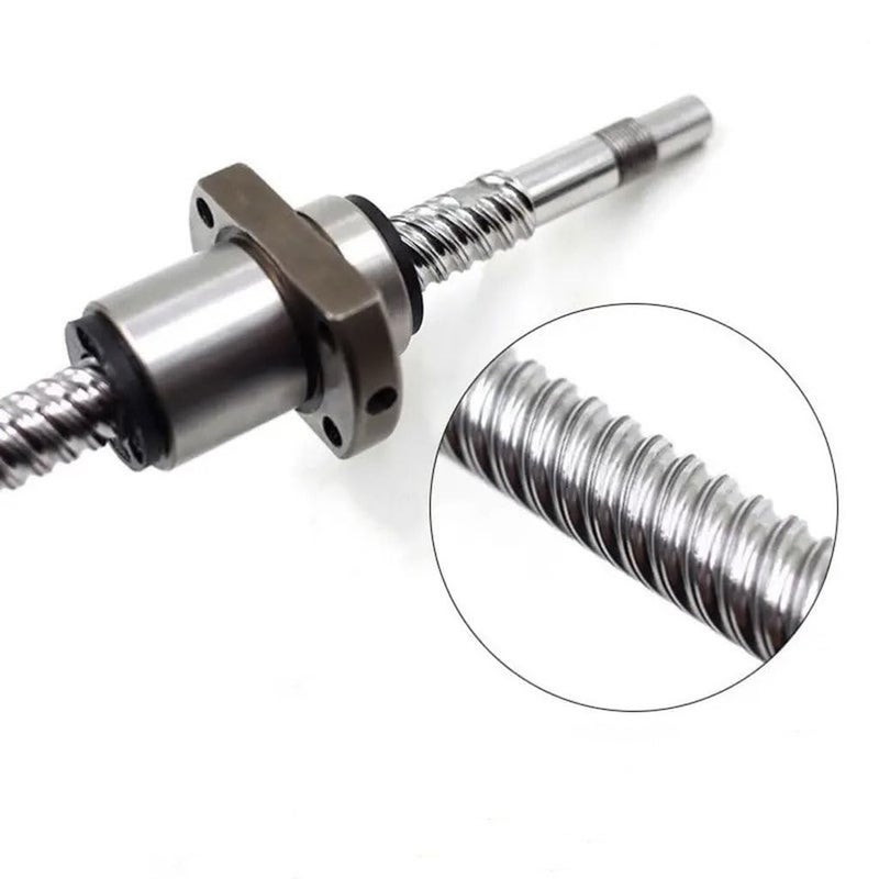 1pc T8 Lead Screw for CNC 3D Printers - 8mm Diameter, 1mm-8mm Lead, 100mm-1000mm Length with Copper Nut(400mmx1mmx1mm) - Image 4