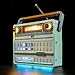 BRIKSMAX Light Kit for Lego10334 Retro Radio Compatible with Lego Icons Building Set Not Include Lego Set - Image 2
