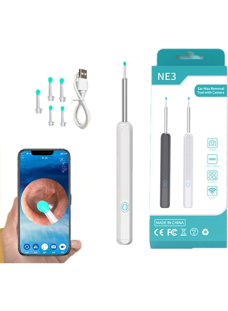 Clean Ear , Rechargeable Ear Wax Removal Tool with Camera - Image 1