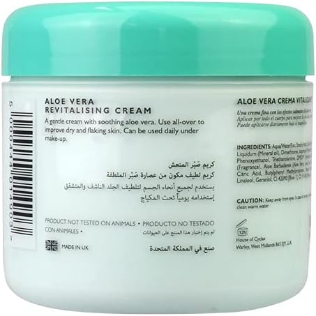 Cyclax Nature Pure Aloe Vera Revitalising Cream 300ml Pack of 3 - Image 3
