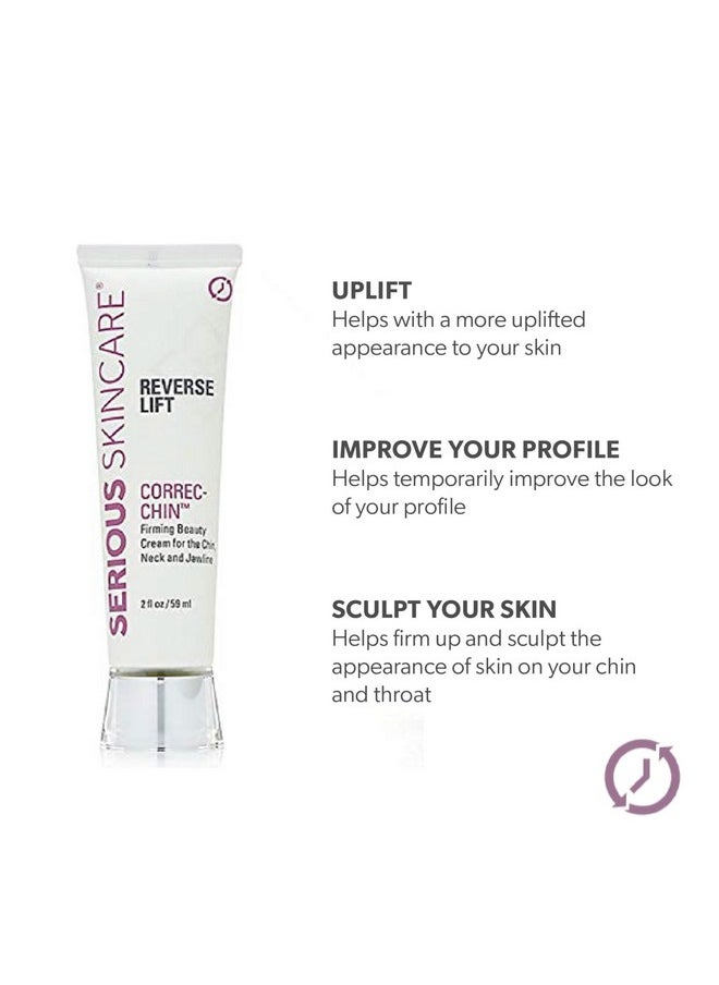 سيريوس سكين كير مجموعة Serious Skincare Reverse Lift Trio Skin Firming Set - شد ورفع ونحت الوجه والذقن والرقبة - ببتيدات - كولاجين مائي - (عبوة من 3 قطع)  - Image 2