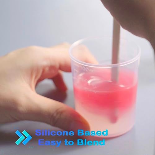 BBDINO Silicone Pigments, Liquid Silicone Pigments Set of 9 Colors, Real High Concentrated Liquid Silicone Dye for Silicone Mold Making, Each Color 0.5 Oz/ 15 ml - Image 3