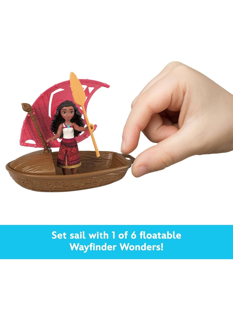 Disney Princess Moana Wayfinder Wonders Toy Set with Surprise Small Doll, Canoe & Accessory - 1 Piece Only, Assorted  - Image 2
