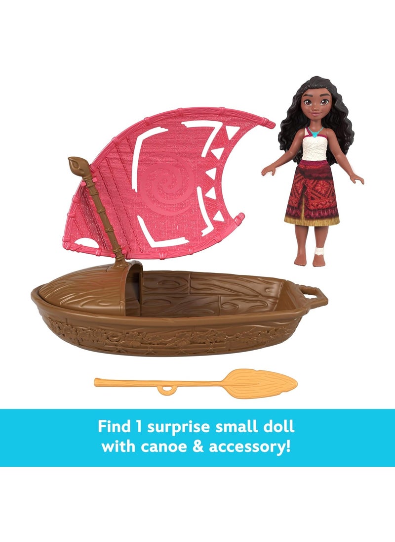 Disney Princess Moana Wayfinder Wonders Toy Set with Surprise Small Doll, Canoe & Accessory - 1 Piece Only, Assorted  - Image 3