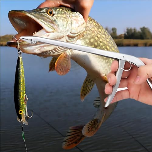 Cracrab Fish Hook Remover Tool Stainless Steel Fish Dehooker Freshwater Saltwater Fishing Pliers 1112 inch Hook Remover - Image 3