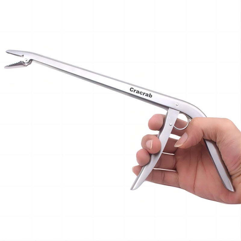 Cracrab Fish Hook Remover Tool Stainless Steel Fish Dehooker Freshwater Saltwater Fishing Pliers 1112 inch Hook Remover - Image 2