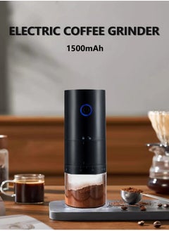 Brutelle Electric Coffee Grinder Portable Grinder External Thickness Adjustment Large Capacity One Touch Operation for Coffee Spices Dry Herbs for V60 Filter Cup Mocha Espresso French Press Turkish Coffee  - Image 2