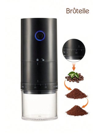 Electric Coffee Grinder Portable Grinder External Thickness Adjustment Large Capacity One Touch Operation for Coffee Spices Dry Herbs for V60 Filter Cup Mocha Espresso French Press Turkish Coffee - pzsku/Z37DB5B7435325921F8B8Z/45/1765181677/d9560aee-dad9-4aba-9e35-62986c1ad780