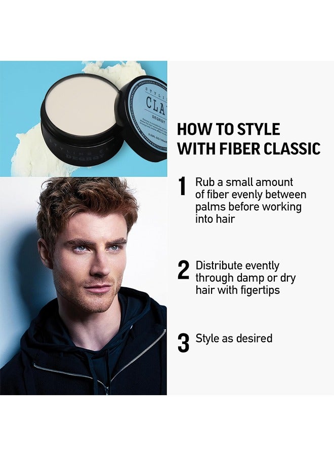 Styling clay men fiber pliable molding cream 100ml - Image 3