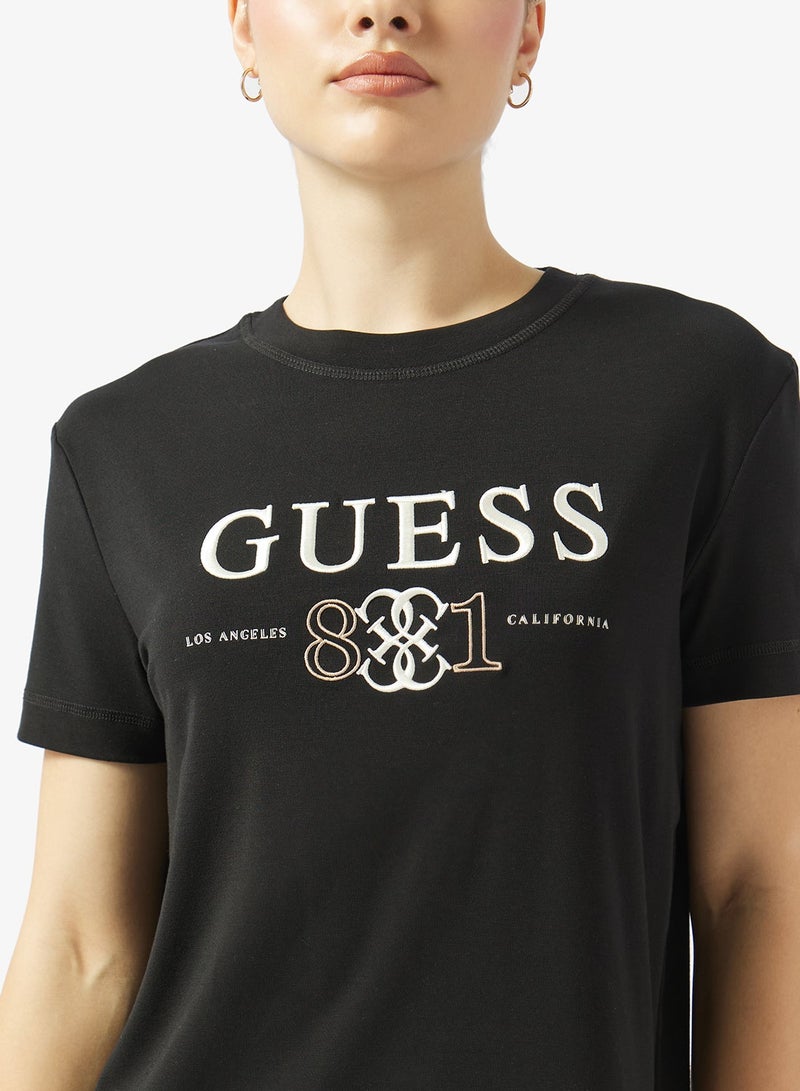 GUESS Steffi Crew Neck Short Sleeve T-Shirt - Image 1