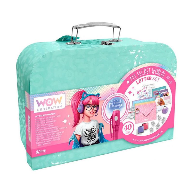 WOW Generation عالمي السري مجموعة إنشاء بطاقاتك (40 قطعة) - Image 1