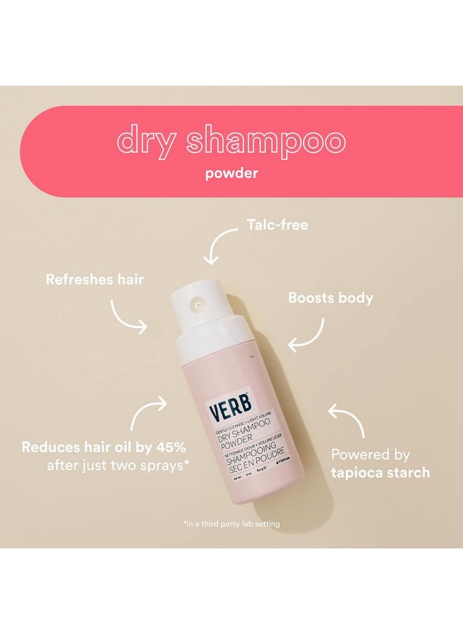 verb Dry Shampoo Powder Vegan Translucent Powder Refreshes Hair Removes Excess Oil And Adds Volume Paraben Free Gluten Free With No Harmful Sulfates 2 Oz  - Image 2