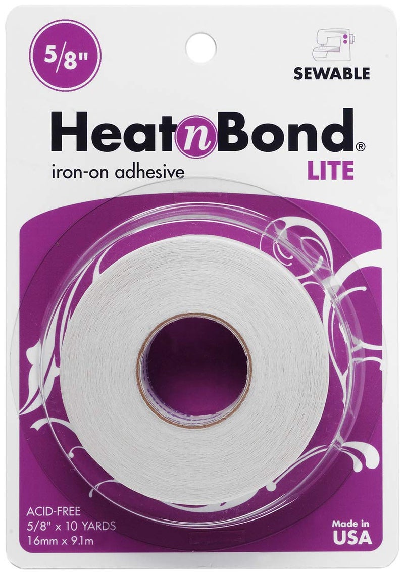 HeatnBond Lite Adhesive, 5/8 Inch x 10 Yards - Image 5