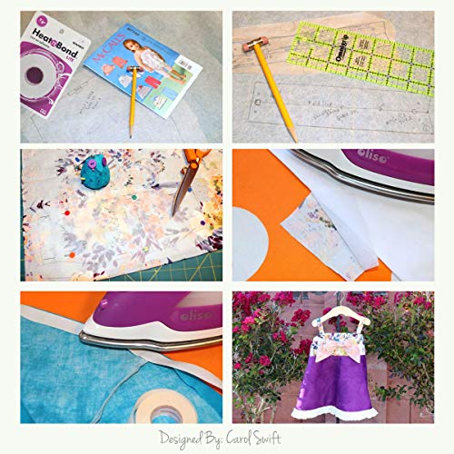 HeatnBond Lite Adhesive, 5/8 Inch x 10 Yards - Image 2