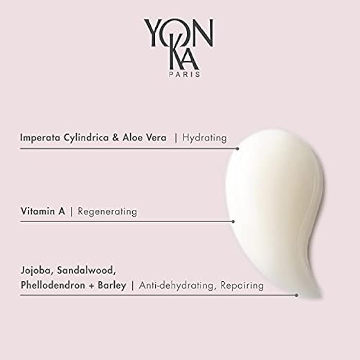 Yonka Hydra No. 1 Masque | Hydrating Face Mask with Vitamin C and Aloe Vera | Overnight Anti-Aging Treatment | For Normal to Dry Skin | Paraben-Free | 1.80 oz - Image 4